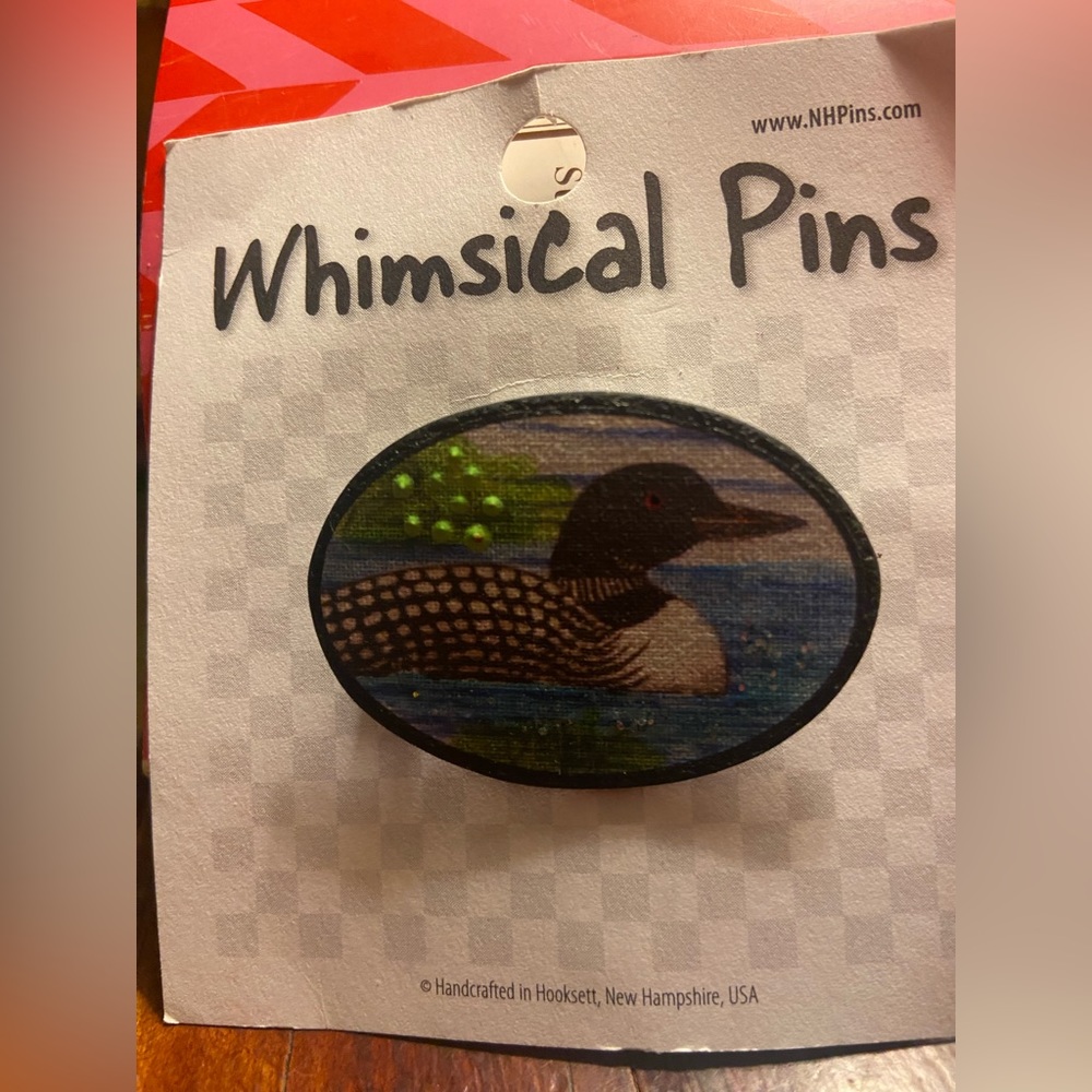 Whimsical Pin Loon NWOT